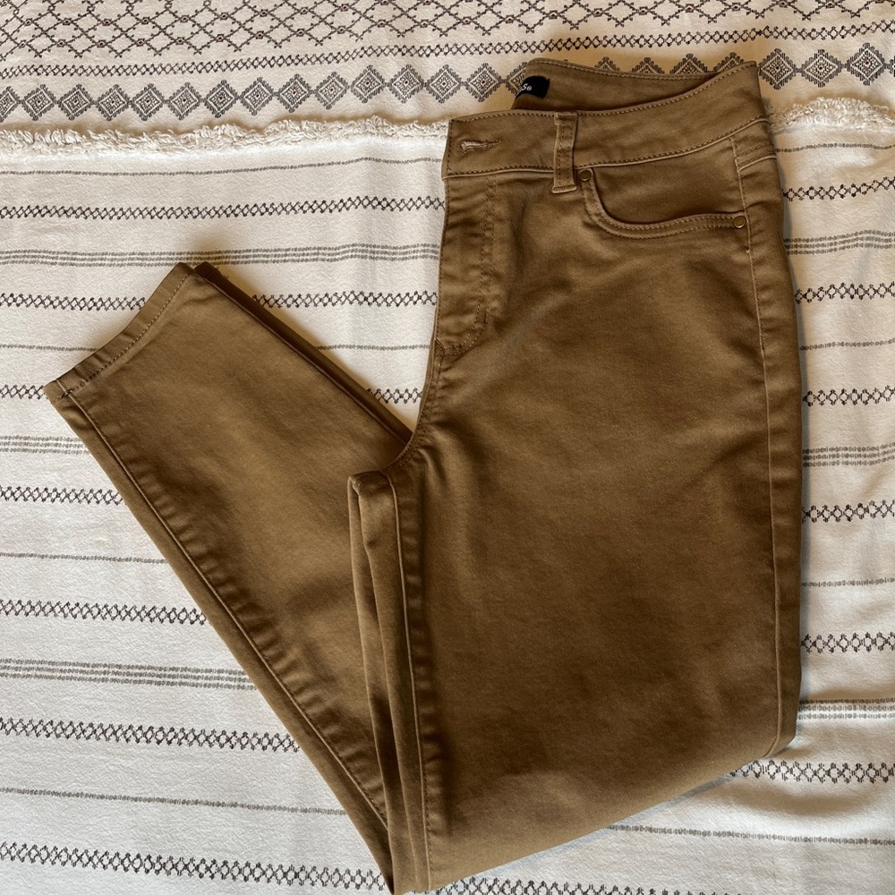 d. jeans Women's Brown Skinny Pants- Size 8